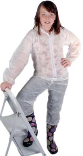 FSD Kid's Disposable Coverall (Age 3-6 Years) Off-White