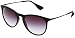 Ray-Ban rb4171 Women's Erika Round Sunglasses,Non-Polarized,Black Frame/Gray Gradient Lens,54 mm