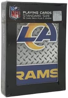 Pro Specialties Group INC Los Angeles Rams Playing Cards Diamond Plate image 3
