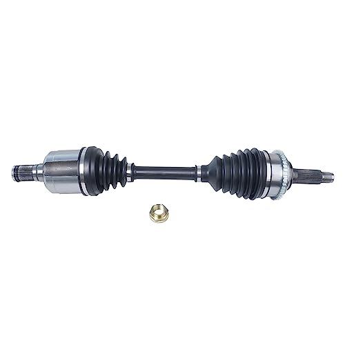 Image of Detroit Axle - Front Left Steering Knuckle CV Axle for 2006-09 Ford Fusion