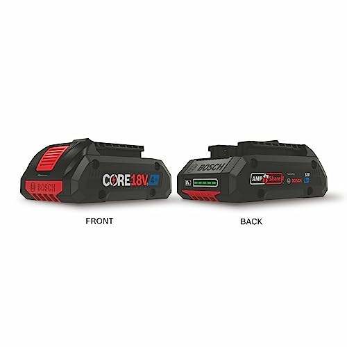 Bosch GBA18V40-2PK 18V CORE18V® Lithium-Ion 4 Ah Advanced Power Battery, 2-Pack