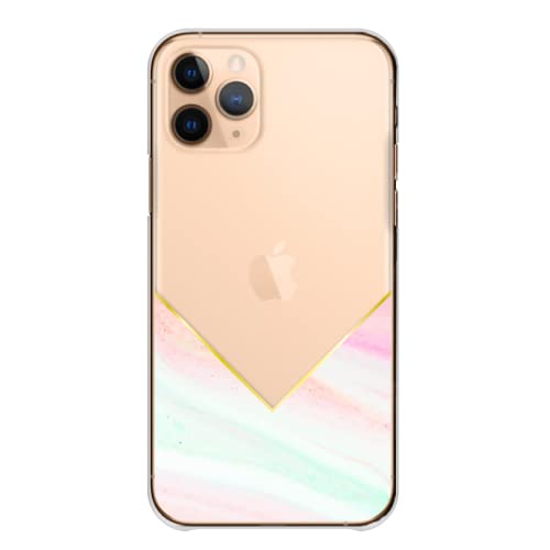 Google Pixel 9a ケース ハードケース グーグルピクセル9a スマホケース 全機種対応 大理石 マーブル模様 マーブル柄 バイカラー 透明 クリア ピンク 05