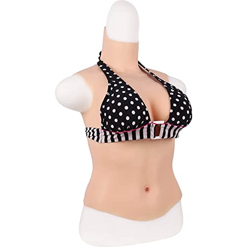 Mastectomía silicona Crossdresser Transgender Relleno Silicona Z Cup Crossdresser Silicona Prótesis Transgender Halloween Crossdresser Silicona Prótesis Realista Transgender , Amarillo asiático