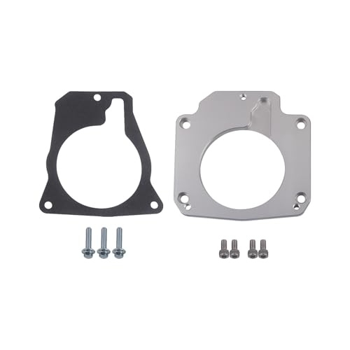 Adaptador de cuerpo de acelerador para solucionar la conversión de admisión de 4 a 3 pernos LS