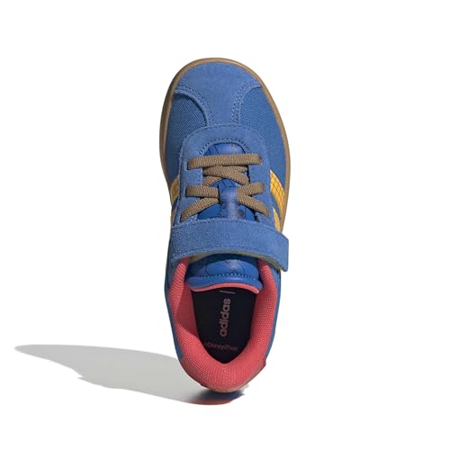 Image of adidas Kids' VL Court 3.0 Elastic Lace & Strap Shoe