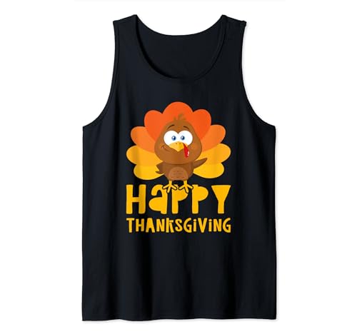 Camiseta Happy Thanksgiving Day Shirt Camiseta sin Mangas