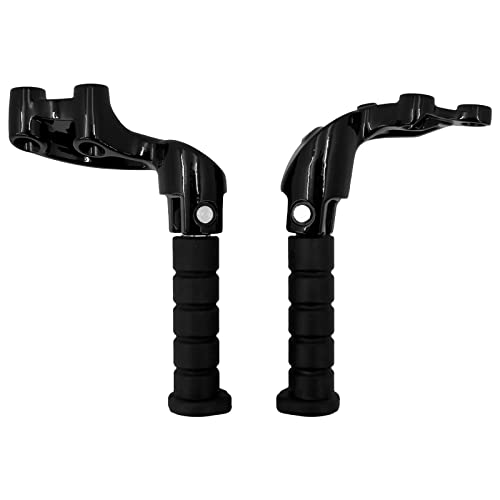 Repose-pieds passager pour moto Scout et Sixty finition premium noir brillant