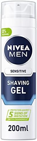 Nivea Men Sensitive Rasiergel, 200 ml, 6 Stück
