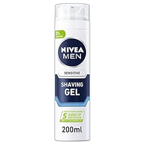 Nivea Men Sensitive Rasiergel, 200 ml, 6 Stück