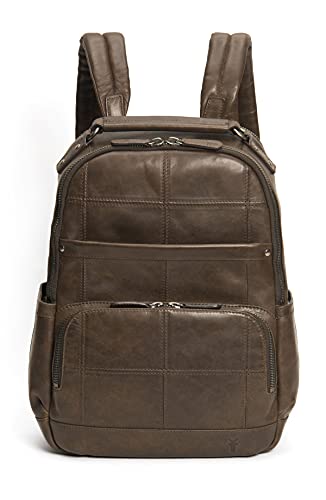 Frye mens Logan Patchwork Backpacks, Slate, One Size US