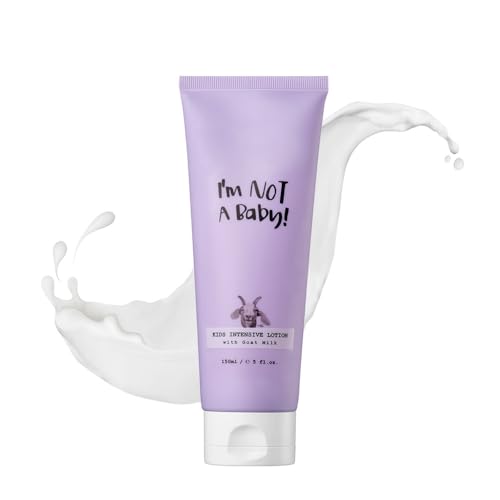 I’m Not a Baby Kids Lotion Goat Milk Hydrating Hyaluronic Acid Ceramide Intensive Lotion 150ml 5fl oz