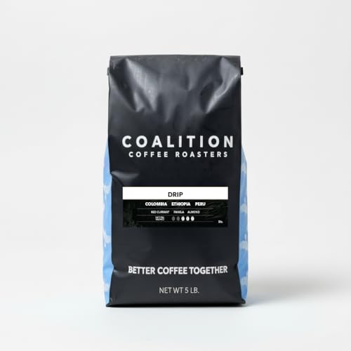 Café en grano Coalition Coffee Roasters 5 lb Tostado Medio