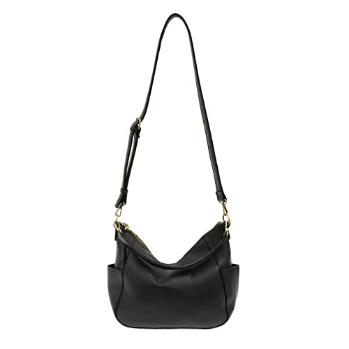 Image of Joy Susan Woman Trish Convertible Hobo Bag - Black
