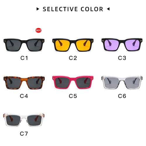 Lunettes de soleil à rivets élégantes finitions haute protection