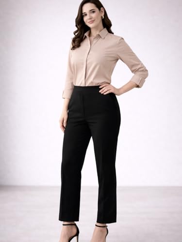 Image of Womens Formal Shirt for Office Wear | Soft Fabric Smart Fit Professional Shirt for Work, Meetings, Corporate & Business Style