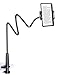 Tryone Gooseneck Tablet Stand, Tablet Mount Holder for iPad iPhone Series/Nintendo Switch/Samsung Galaxy Tabs/Amazon Kindle Fire HD and More, 30in Overall Length(Black)