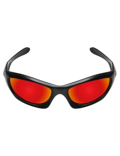Image of Mryok Replacement Lenses for Oakley Monster Dog Sunglasses, HD Polarized, UV Protection, Impact Resistant