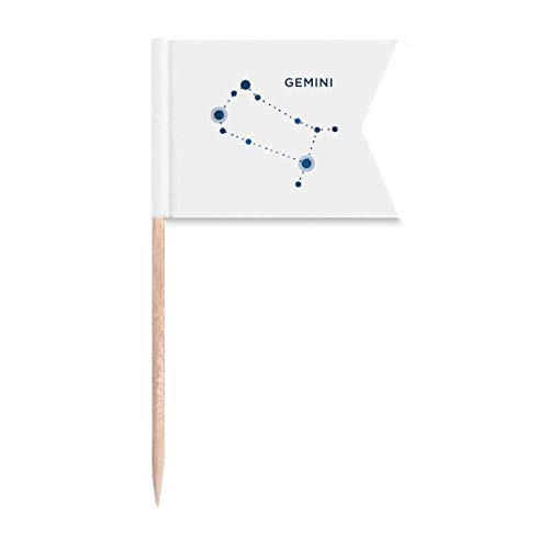 Plaque fromage Gemini Constellation avec cure-dent stable et net - 2