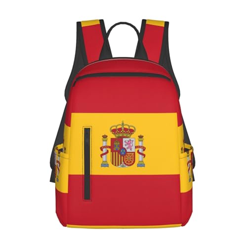 Sac à dos espagnol léger et noir de taille unique pour le quotidien