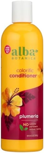 Alba Botanica Plumeria Replenishing Hair Conditioner, 12 Ounce - 6 per case. image 5