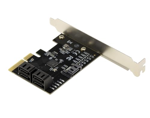 KALEA-INFORMATIQUE Scheda Controller PCIe con 5 Porte SATA 3.0 JMB585