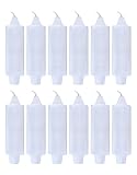 12 Pack Coach Candles Unscented 5" x 1½" with 7/8" Base to Fit Traditional Candle Holders Including