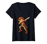 Photo Gallery donna dabbing skeleton cowboy halloween costume bambini ragazzi uomini dab maglietta con collo a v Photo Gallery donna dabbing skeleton cowboy halloween costume bambini ragazzi uomini dab maglietta con collo a v