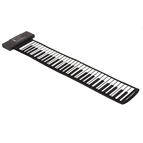 VBESTLIFE Piano numérique Pliant, Piano à Clavier Pliable Portable 61 Touches, contrôleur MIDI USB avec Batterie… - Les Beatles, Paul McCartney, John Lennon, RIngo Starr, George Harrison VBESTLIFE Piano numérique Pliant, Piano à Clavier Pliable Portable 61 Touches, contrôleur MIDI USB avec Batterie…