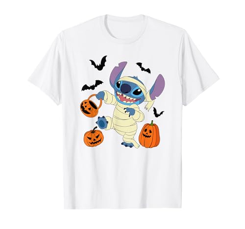 Disney Lilo & Stitch Halloween Funny Mummy Costume T-Shirt - image 1