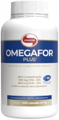 Kit 2X: Omegafor Plus 1g Vitafor 240 Cápsulas