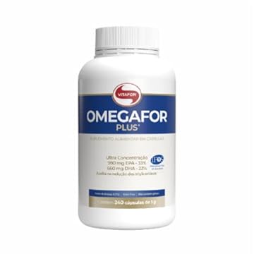 Kit 2X: Omegafor Plus 1g Vitafor 240 Cápsulas