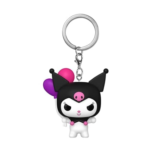 Funko Pop! Keychain: HK - Kuromi - (BLN) - Hello Kitty - Minifigura de Vinilo Coleccionable Llavero Original - Relleno de Calcetines - Idea de Regalo- Mercancia Oficial - Cartoons Fans - Minifigura | Ya disponible en tu tienda friki favorita! En mundofriki.es!