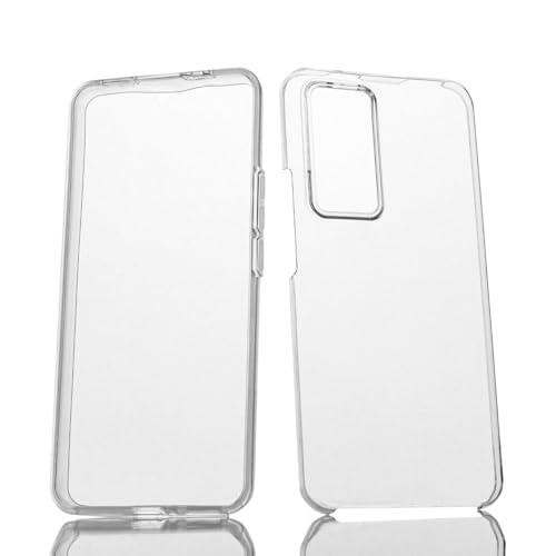 Max Power Digital Coque pour Xiaomi Mi 12T/Mi 12T Pro Silicone Transparent Housse Antichoc Double Face 360 Degrés Etui Arrière et Avant - Protection...