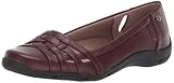 LifeStride Mujeres Diverse Punta Cerrada Zapato Bajo de Metedera, Darktan, Talla 7