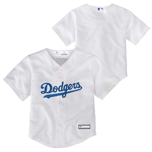 Image of Outerstuff Los Angeles Dodgers MLB Infants 12-24 Months White Home Team Jersey
