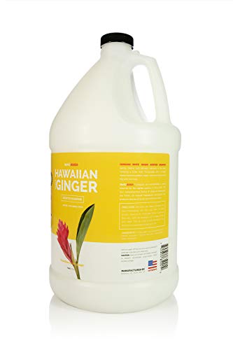 Bark2Basics Hawaiian White Ginger Dog Shampoo, 1 Gallon - Unique Herbal Blend, Natural Ingredients, Hawaiian White Ginger Scented, Cleans And Delivers Nutrients, Dilutes 16 To 1 #TOP1