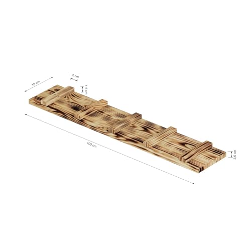 Échelle pour chat flammée pour balcon extérieur modulable jusqu'à 5m - 6