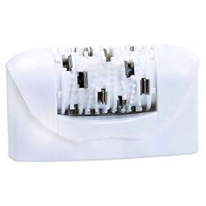 Anakel Home Epilierkopf 81465100 Kompatibel mit Braun Silkepil 1, 3 und 5, Silk-épil X'elle | Typ 5316, 5320, 5395, 5396 | weiße Farbe