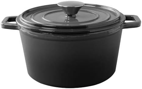 Haus Concept - Caçarola Sauté Cinza 20cm 20x10,7cm 2,5L - Ferro F...