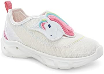 carter's Girls Hug Sneaker, White, 6 Toddler | Image 1