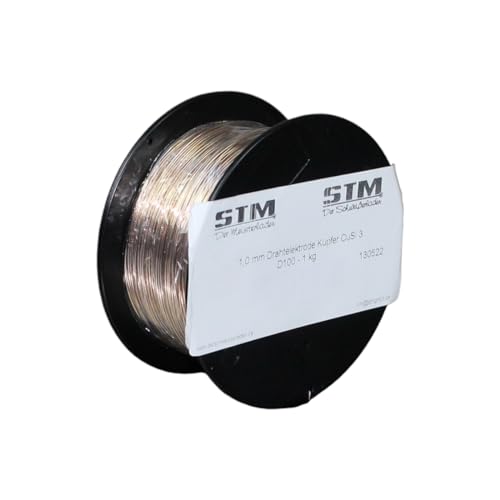STM Der Meisterladen Schweißdraht CuSi3 1,0mm Kupfer Zink 2.1461 D100 1 kg…