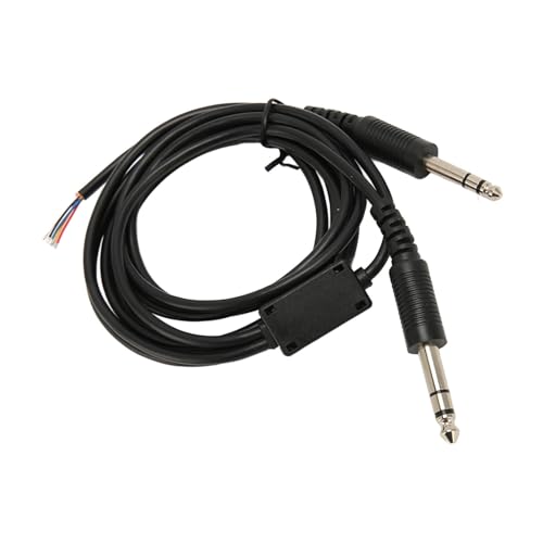 Cable de reemplazo para auriculares de aviación Chiyyak 2 m PVC miniatura 7