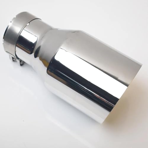 Punta de escape universal para cubrir tubo oxidado de 60 a 89 mm con acero 2