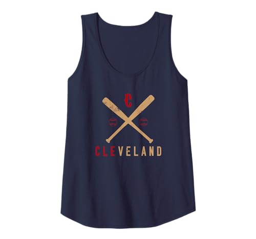 Cleveland CLE Baseball Vintage Distressed Tank Top