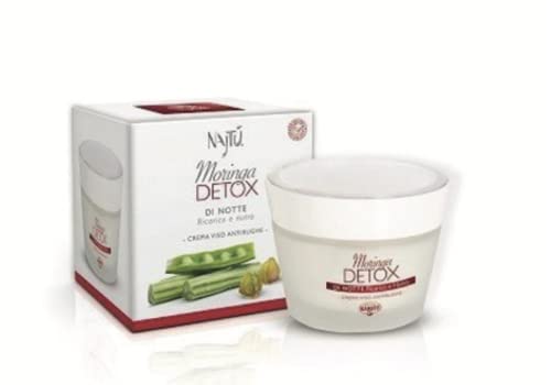 Najtù - Moringa Detox Crema Viso Notte da 50 ml