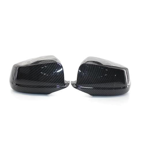 Couvercles de rétroviseur BMW Série 5 F10 F11 F18 coques noir brillant et carbone