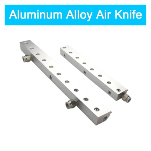 Cuchilla de aire comprimido con soplador industrial regulable de aluminio 4