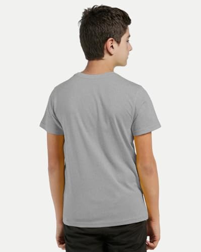 Image of Kids Round Neck Boys Tshirt | Short Sleeves | Natural Organic 100% Cotton Soft Comfortable Fabric | School Plain Color Original Branded Half Sleeve | T-Shirt for Boy Kid | Sleepwear Everyday Casual