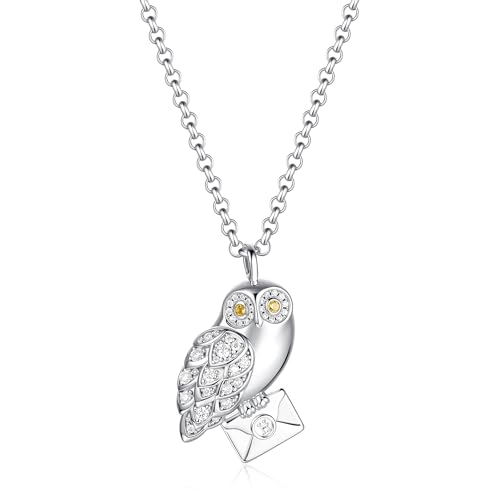 Collier Harry Potter x FANCIME Hedwig accessoire argent mode femme