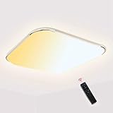 💡【Einfach zu installieren】Die Installationsmaterialien ist mitgeliefert. Sie können die Deckenleuchte unabhängig installieren. Das Produkt hat eine zweijährige Garantie.